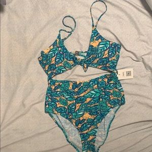 NWT Cupshe one piece swimsuit